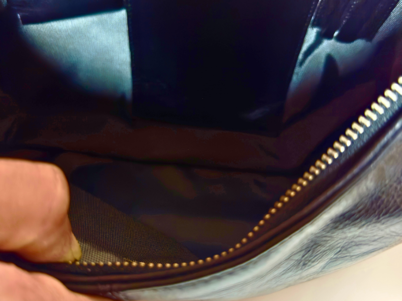 Black Vegan Leather bag