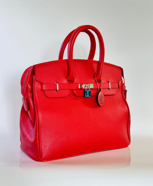 Red Hand Bag