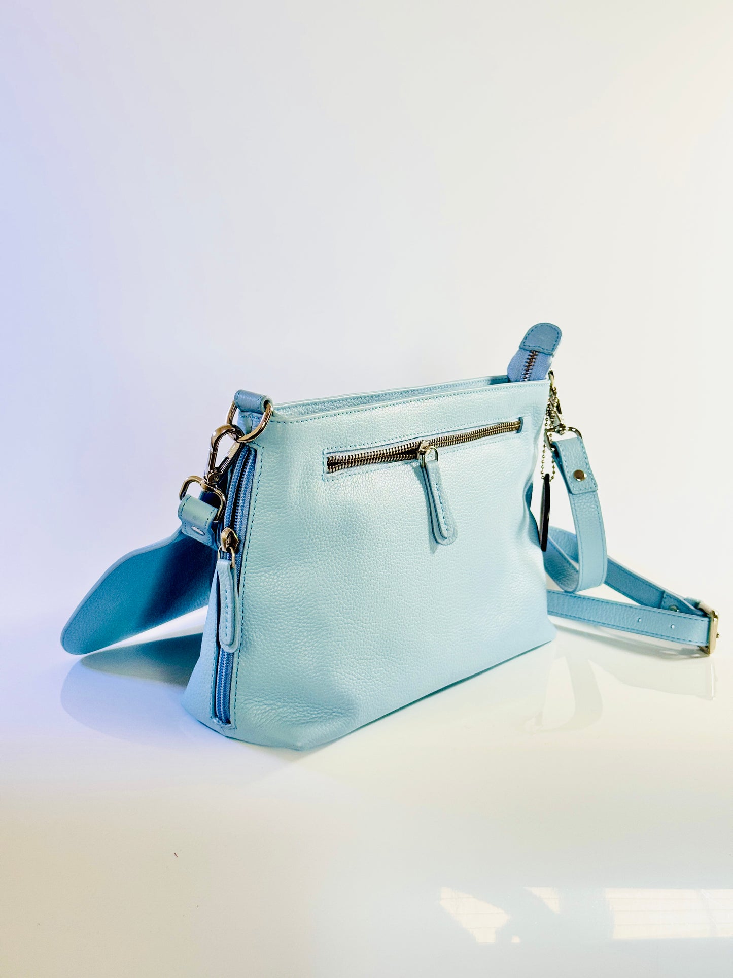 Blue Hand Bag