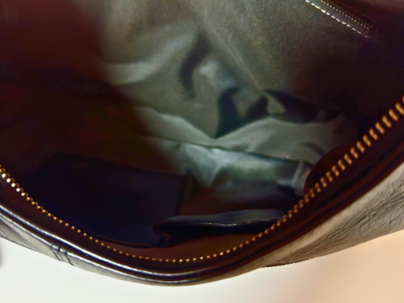 Black Vegan Leather bag