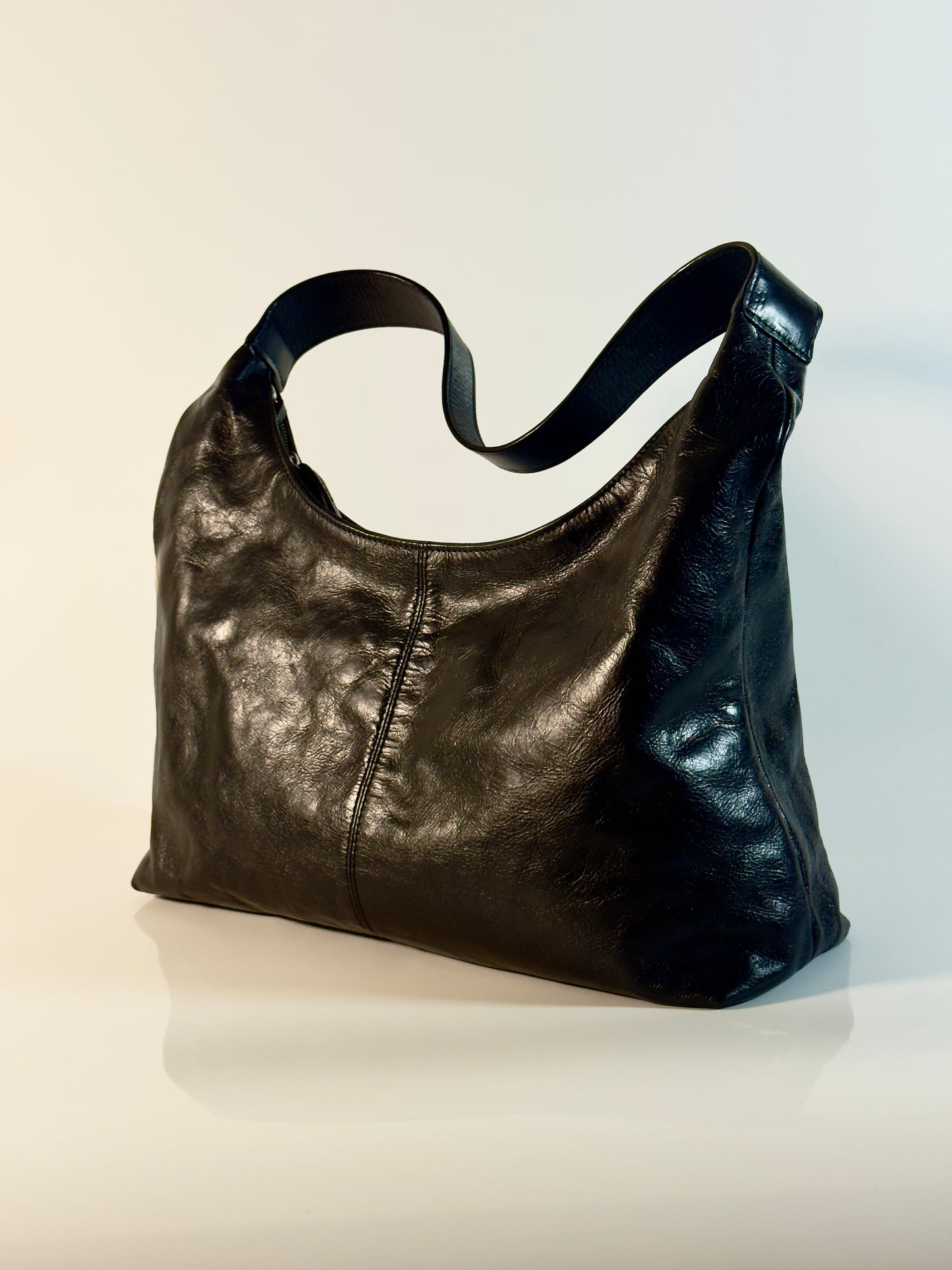 Black Vegan Leather bag