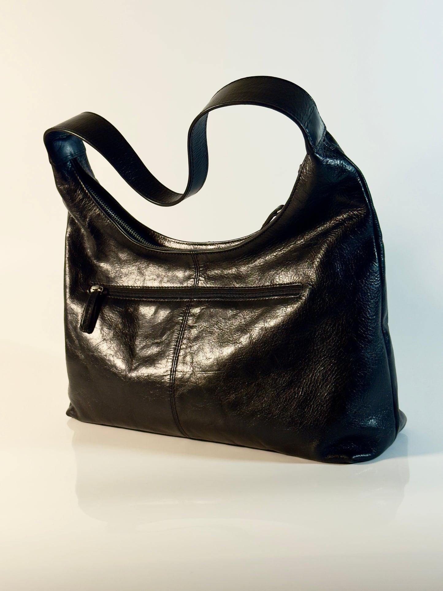 Black Vegan Leather bag