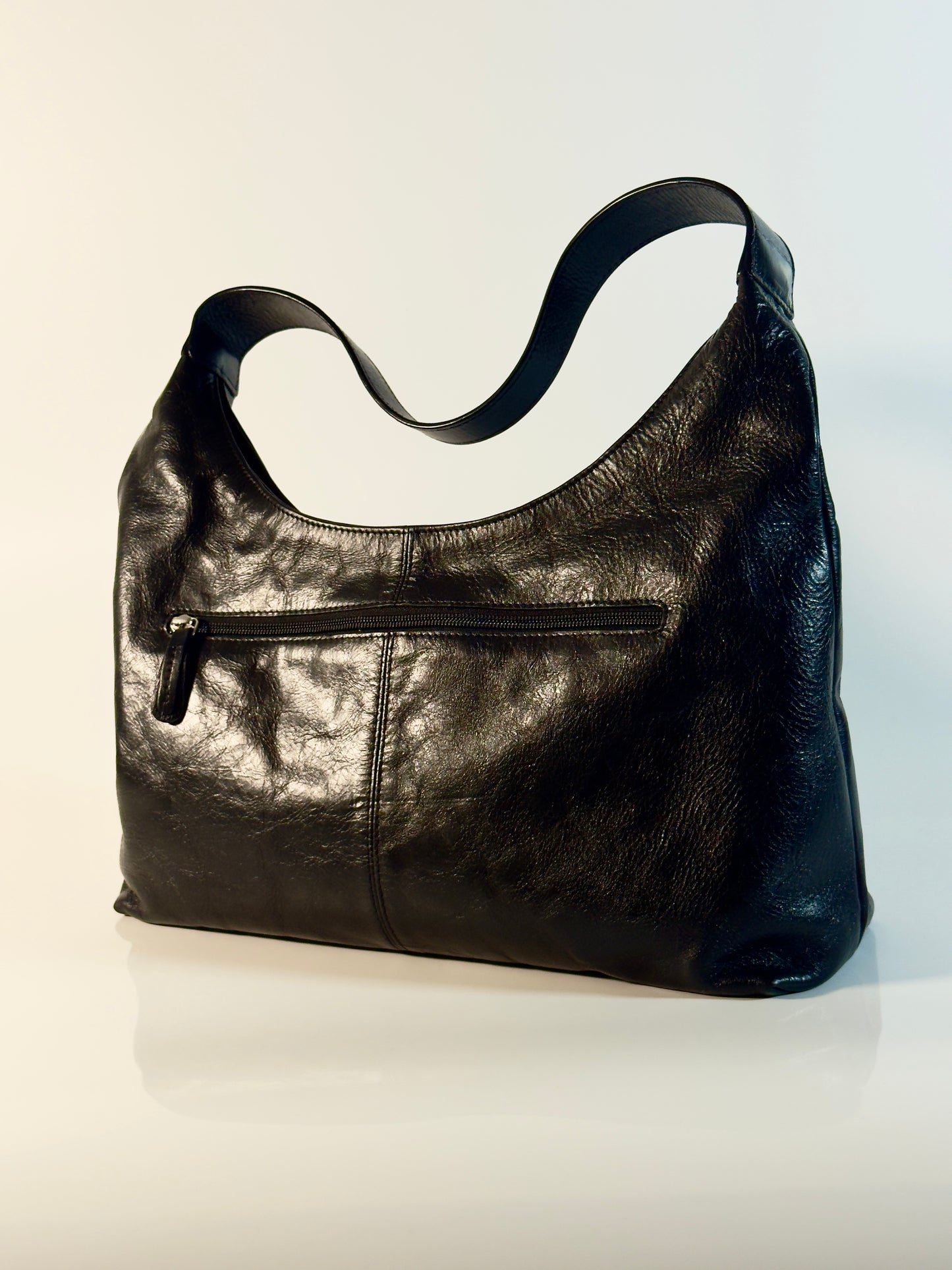 Black Vegan Leather bag